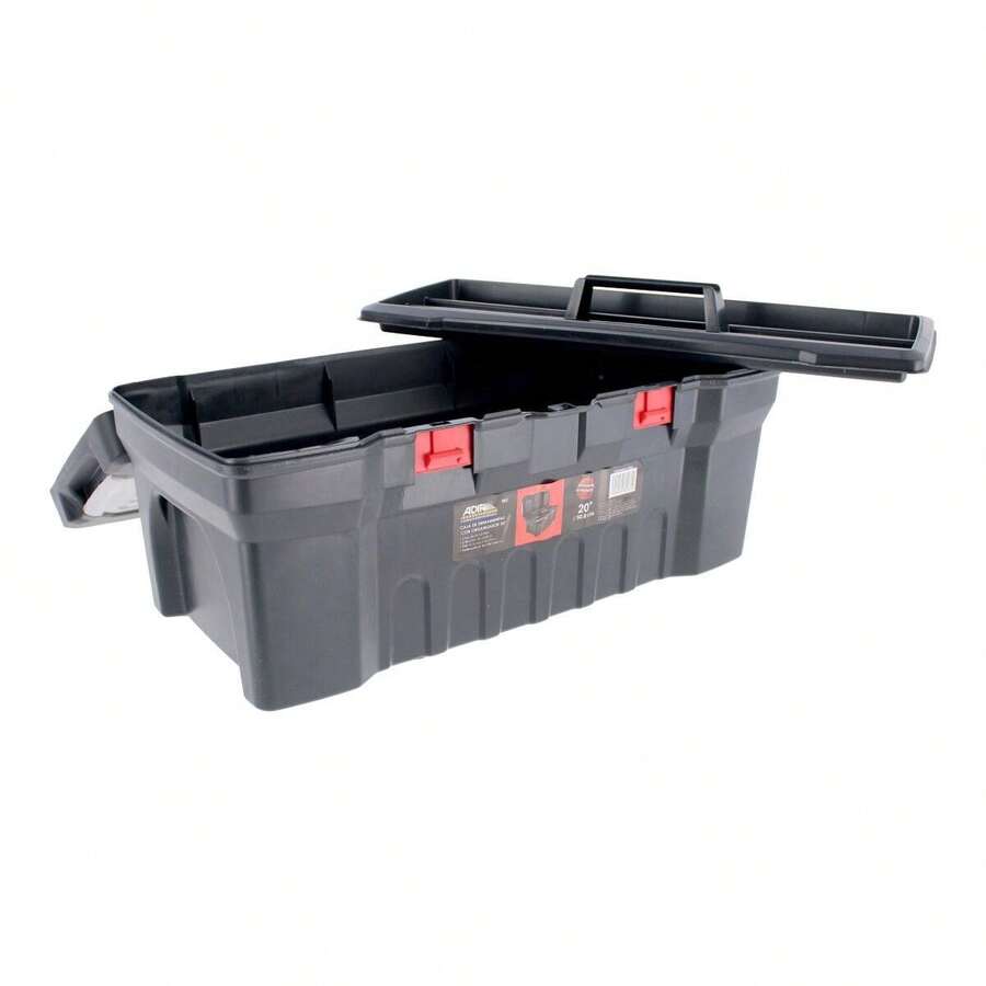 Caja de Herramientas Adir 20" y 16" con Organizador | Almacenamiento Práctico y Resistente - 20" - Ver 1