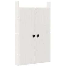 vidaXL Porte de cuisine branco 50 x 9 x 82 cm Bois de pin massif - Branco - Ver 2