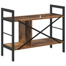vidaXL Étagère Bois Ancien 75 x 30 x 58,5 cm Bois d'ingénierie - Castano - Visualizzare 7