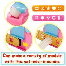 13pcs Large Die Extruder Clay Tool Set, Handicraft DIY Clay Tools, Animal Molds, Cutters, Colore Air Dry Clay Tool Scissors, Play Dough Art Tools, School/Family/Birthday Gifts From The Local Warehouse - Baby Blue - View 3