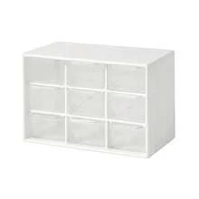 1pc Nine-Grid Jewelry Organizer Box, Desktop Mini Storage Box, Multi-Layer Drawer Type Ring & Earring Storage Box, Small Office Supplies Storage Box Valentine Day Back To School - Multicolor - View 15