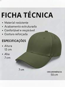 Plain Basic Adjustable Black And White Curved Brim Unisex Super Lightweight Baseball Cap For Men And Women - màu xanh lá - Xem 2