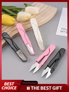 1/2/3pcs Portable Scissors | Embroidery Scissors | U-Shaped Sewing Scissors | Sewing | Valentine's Day Gift