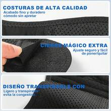 2 Piezas Rodillera Ortopédica,Rodilleras Deportiva de compresion, Rodillera Gym Ajustable Transpirable con Protector Estabilizador Laterales y Soporte Tibial para Menisco y Ligamentos ACL MCL,Unisex L - Grande - Ver 4