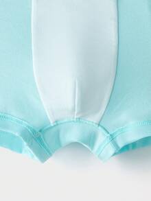 Balabala Boys Cotton Boxer Briefs A-Class, Antibacterial Breathable Soft Underwear, 5 Packs Kids Shorts - Blue-green Hue - View 6