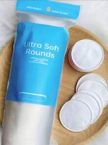 Disposable Round Facial Cleansing Pads, Makeup Remover Pads For Skin Care, Nail Polish Removal, Travel Friendly - White - View 14