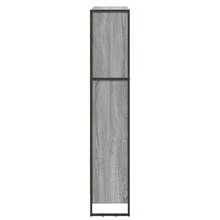 vidaXL Biblioteca 2 unidades gris Sonoma 80 x 30 x 155 cm - Gris - Ver 6