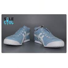 ASICS OnitsukaTiger SERRANO Blue Shoes D786N-5401 - Xanh và trắng - Xem 4