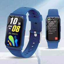 多功能智能手表，具备相机控制、音乐播放、自定义壁纸、健身追踪等功能，专为安卓/iOS智能手机用户设计，是理想的礼物之选。 - 彩色 - 查看 12