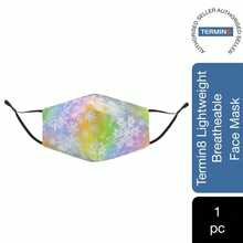 Termin8 Christmas Face Mask Design 3 Reusable Printed Pattern, Breathable Fabric Adult Face Mask, Lightweight Washable Reusable Face Mask For Men And Women - A - View 1