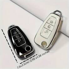 Focus, Galaxy, Fusion, Mondeo, C-Max, Kuga, Ecosport Key Fob With Keychain - Multicolor - View 5