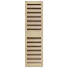 vidaXL Porta de Armário com 4 peças Naturel 140,5 x 2,1 x 39,5 cm - Castanho - Ver 5