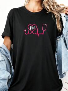 Funny Shiba-Inu T-Shirt With Cryptocurrency Reaching The Moon - 黑色 9 - 查看 3