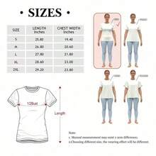 Let Them Unisex-Shirt, Positive Quotes Shirt Mental And Anxiety, Inspirational Quote Tee Self Love Idea,Women's Clothing, Cartoon And Letter Printing, Comfortable Cotton Material, Skin Friendly, Soft And Cool, Summer Women's-Shirt ClothingSports Short Sleeves - 黑色 - 查看 5