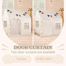 Tent Crawl For Boys & Girls Play Tent, Portable & Foldable Tents, Indoor Outdoor Tent Playhouse, Ideal Holiday Family Party Gift, Light Not Included - Hồng - Xem 5