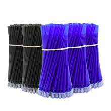 50pcs 0.5mm Erasable Gel Pen Refills - Large Capacity Blue/Black Ink, Washable, Great For School Writing! - Multicolor - View 6
