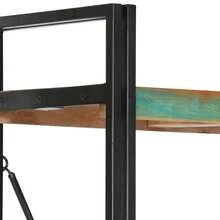 vidaXL Libreria 5 livelli 60x30x180 cm Bois solid de récupération - Castano - Visualizzare 4