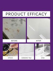 Stainless Steel Ceramic Coated Spray, Gentle Cleaning For Daily Rust Removal And Decontamination, Household Cleaning Spray