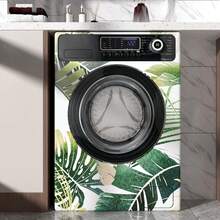 1 Roll Of Fresh Tropical Plant Big Leaf Wallpaper, Exquisite Indoor Decoration Film, Suitable For Decorating Wallpaper In Living Rooms And Bedrooms, Various Room Wall Decoration Wallpapers, Cabinet Wall Renovation, Easy To Install, Handmade Craft Film - Multicolor - View 7