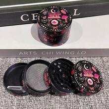 2英寸（50毫米）卡通金属研磨器锌合金碎烟器四层手动研磨器雪茄吸烟配件工具礼品 - 2inch - 查看 1