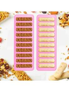 长方形巧克力饼干模具、冰块模具、果冻模具、圆柱形硅胶糖果模具、婚礼、派对、节日蛋糕装饰模具