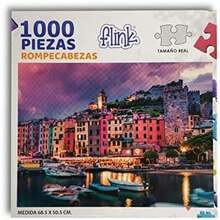 FLINK Rompecabezas Italia Muelle Portovenere 1000 Piezas 68.5 cm x 50.5 cm - / - Ver 4