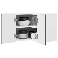 vidaXL Armario de cocina negro 57 x 57 x 40 cm madera de ingeniería - Negro - Ver 3