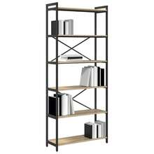vidaXL Étagère Chêne Sonoma 40 x 30 x 85 cm Madera de ingeniería - Marrón - Ver 3