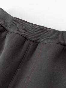 mini bala Young Boy Thermal Lined Thermal Pants, Far Infrared Antibacterial, Soft & Comfortable, Essential For Winter & New Year - Medium Gray - View 6