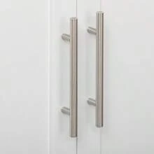 HOMCOM Kitchen Trolley With Worktop, Spice Rack And Towel Rail, White, 109 X 40 X 89 Cm - White - View 7