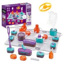 Kits de Ciencia para Nios, Juego de Circuitos Electrnicos DIY con 45 Bloques de Circuitos, 101 Experimentos para Aprender sobre Electricidad, Juguetes Educativos Stem - EdicinClsica - Ver 1