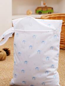 2pcs Wet/Dry Separated Beach Travel Storage Bag Diaper Bag - Multicolor - View 8
