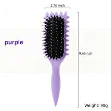 1 Portable Travel Hair Brush, Foldable Pocket Comb – Ideal For Daily Styling Of Hair And Beard. A Must-Have For Back-To-School, Travel, And Vacations; It's A Women's Hair Accessory That Includes Brushes, Hairbrushes, Edge Brushes (For Hair Grooming), Combs, Detangling Brushes, Round-Tip Brushes, And Mini Hairbrushes. This Hairbrush Set Also Features Wooden Combs And Hair Combs, Serving As Professional Tools For Hairstylists, And Belongs To Hair Care Products/Hair Accessories – Including Backcombing Brushes (For Hair Grooming) That Support Hair Care. Suitable For Hair Salons, It Works With Curly Hair Brushes, Travel Essentials, Curly Hair Products, And Hair Styling Equipment. Perfect As A Christmas Accessory, It Meets All Hair Grooming Needs And Helps Create Various Hairstyles. - Nhiều màu - Xem 6