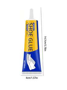 1pc 60ml Waterproof Shoe Repair Glue, Strong Fast-Setting Special Shoe Glue, Athletic Shoe Fixer Home Outdoor Repair Tool, Perfect Back To School Item - 透明 - 查看 12