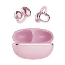 时尚夹式蓝牙耳机，开放式设计，环绕立体声，高保真音质，低延迟，音乐和游戏体验俱佳，ENC主动降噪，高清通话，佩戴舒适，时尚配饰，耳环式设计，女士完美礼物 - 均碼 - 查看 15