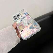 おしゃれなスマホケース  11/12/13/14/15/15pro/15 Plus/15 Promax/7plus/8plus/11pro/12pro/13pro/14pro/11promax/12promax/13promax/14promax/14plus/5 - 半透明シルバー - チェックする 6