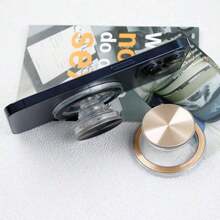 Giá đỡ điện thoại từ tính màu trơn, phù hợp với ngàm MagSafe, tương thích với iPhone 17/16/15/14/13/12 Series, bao gồm cả vòng chuyển đổi MagSafe. 1 chiếc, quà tặng ngày Valentine. - Nhiều màu - Xem 5