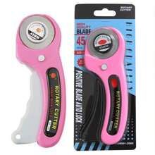 Dao cắt xoay 45mm, kẹp may và bút đánh dấu vải, dùng cho việc may vá, làm đồ da, chần bông, dao cắt đa chức năng, dụng cụ cắt chất lượng cao, đồ thủ công da, nghệ nhân, nhiều kiểu dáng khác nhau. - Nhiều màu - Xem 10