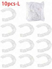 10/20/50个装大号透明家用电器罩 - 采用耐用聚乙烯材料制成，可为风扇、微波炉等家用电器提供防水防尘保护，也可作为食品罩使用，保持食物清洁卫生 - 电器防尘罩 | 透明罩 | 防水罩 | 食品罩