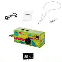 G6 Ultra-Portable HD Mini Digital Camera With Interchangeable Lens And Manual Mode - Effortless Mobile Upload For Vlogging, Travel, Parties, And Student Life FRESH STYLE GREEN) - Mini Keychain Camera, Thumb Camera, 1080P FHD Retro Digital Camera, Compact Vintage Micro Cameras - Perfect Birthday Gifts - màu xanh lá - Xem 11