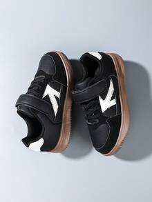 Kids Sneakers - Black and White - View 5