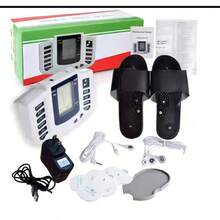 Masajeador de pulso electrónico, zapatillas de masaje de pies, masajeador de pies, adecuado para uso doméstico, relajación. - Masajeador - Ver 1