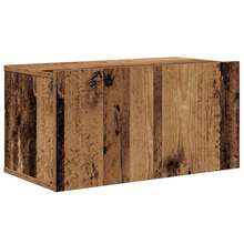 vidaXL Ensemble meuble TV 4 pcs Bois Ancien Bois d'ingénierie - Castanho - Ver 6