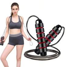 1pc New Adjustable Steel Wire Jump Rope, Tangle-Free Fitness Training Equipment For Home Workout - Multicolor - View 4