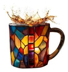 TendenciaTaza De Café De Libro Pintado En 3d - Tazas De Café De C CorazónCalidad premium - B - Ver 11