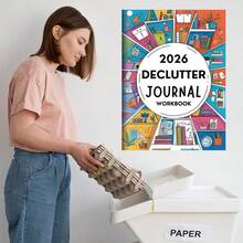 2026 New Declutter Journal Workbook - Family Organizing & Personal Planning Diary, Structured Templates For Home/Office, Ideal Gift For Organization Lovers - Multicolor - View 3