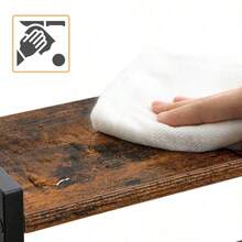 Baker's Racks - Beyaz + Ahşap - Görünüm 8