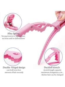 13件套卷发梳套装，包括8齿梳、9排梳、造型边缘梳和硅胶发梳。美发梳理工具套装，包含各种梳子、发圈和发夹。家用美发造型工具套装