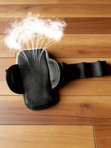 1 pieza Bolsa para el brazo de teléfono de 6.5 pulgadas con bloques de color, bolsa impermeable de doble capa para pesca, ciclismo al aire libre, ajustable para correr, deportes y fitness - Multicolor - Ver 3