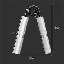 1pc Hand Grip Strengthener, Forearm Strength Trainer, Non-Slip Metal Hand & Wrist Exerciser, Gym Accessory - Multicolor - View 10